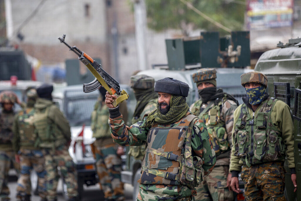 APTOPIX Kashmir Rebel Commander Killed